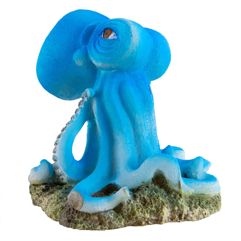 UT Octopus - Blue - Aquarium / Reptile Ornament