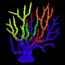 UT Glowing Saltwater Gorgonian - Rainbow - Aquarium   Ornament