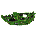 UT Mossy Sunken Ship - Aquarium / Reptile Ornament