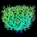 UT Glo Glowing Green Sea Fan Aquarium Ornament