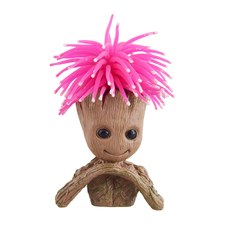 UT Tree Man - Pink Aquarium Ornament