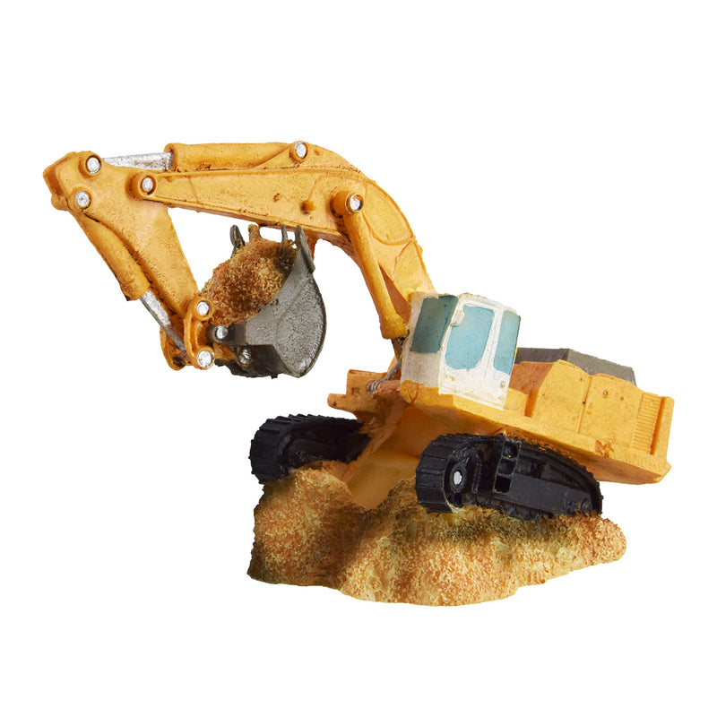 UT Yellow Excavator Aquarium/Reptile Ornament