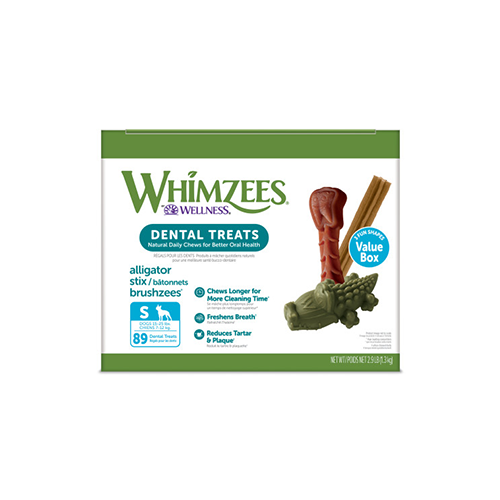 WHIMZEES NATURAL DENTAL CHEW SMALL DOG TREAT SINGLES