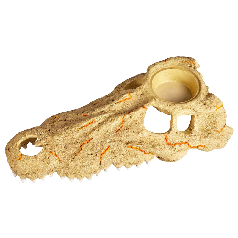 Zilla Rapid Sense  UV Detecting Décor - Crocodile Skull - Large