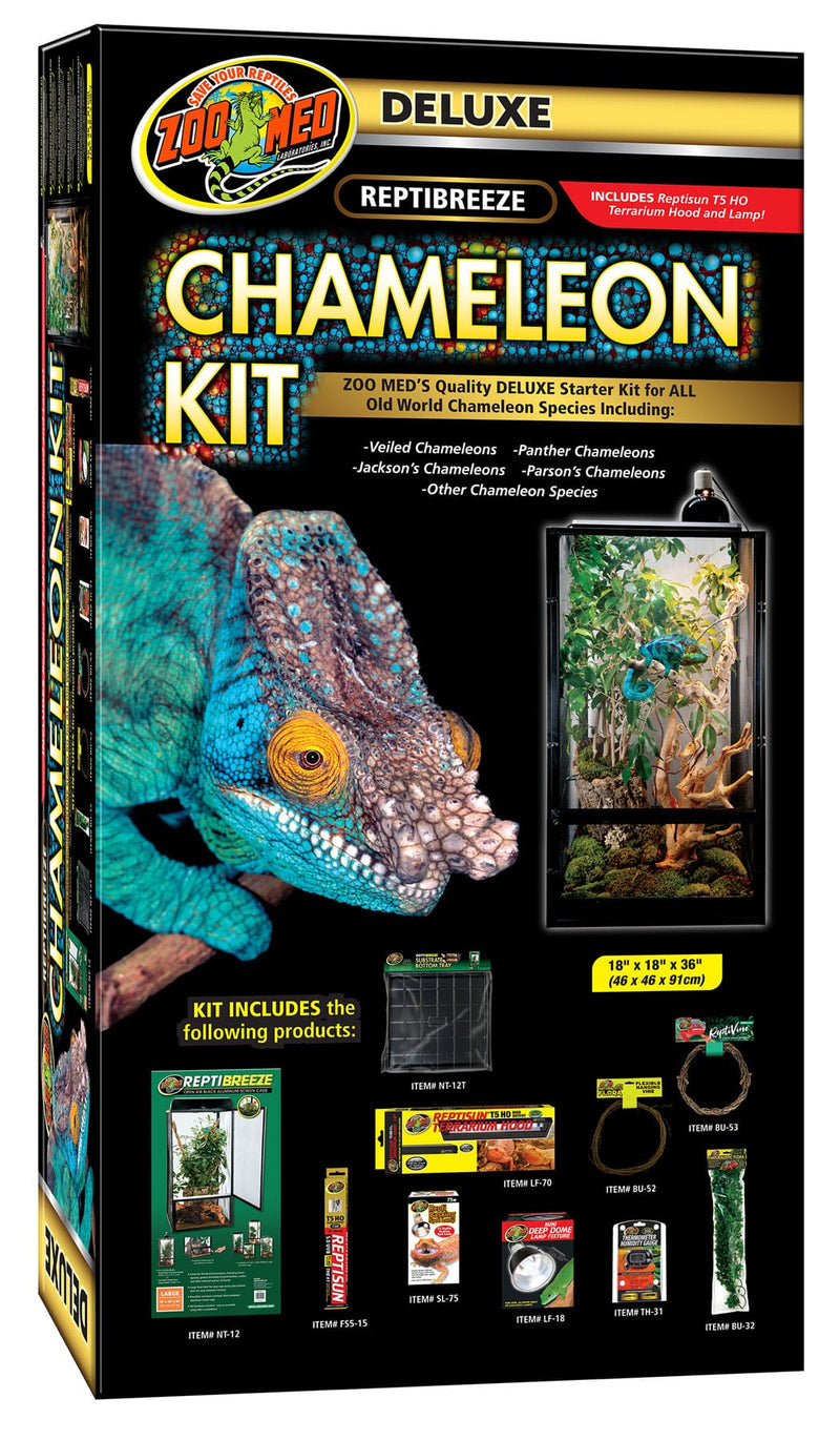 Zoo Med Deluxe ReptiBreeze Chameleon Kit - 18" x 36" NT-12CK