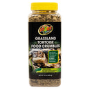 Zoo Med Grassland Tortoise Food Crumbles | High-Fibre Daily Diet for Tortoises