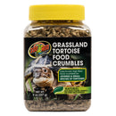 Zoo Med Grassland Tortoise Food Crumbles | High-Fibre Daily Diet for Tortoises