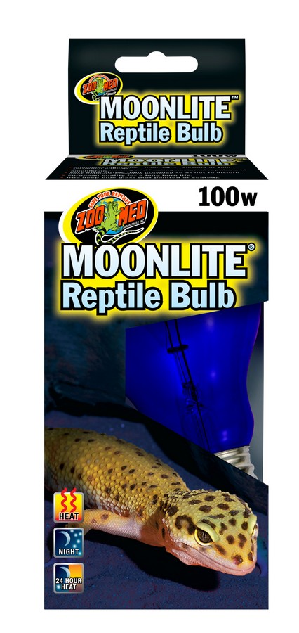 Zoo Med Moonlite Reptile Bulb - 100w - Simulates Night Time Moonlight