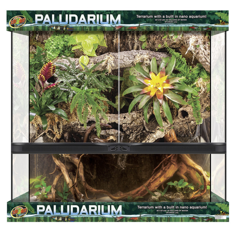 ZOO MED Paludarium  Double Door - Large - 36″L x 18″W x 36″H