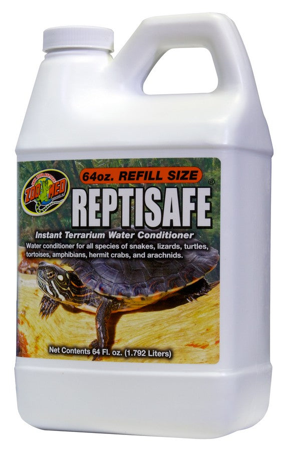 Zoo Med ReptiSafe Terrarium Water Conditioner 64 oz. Refill size