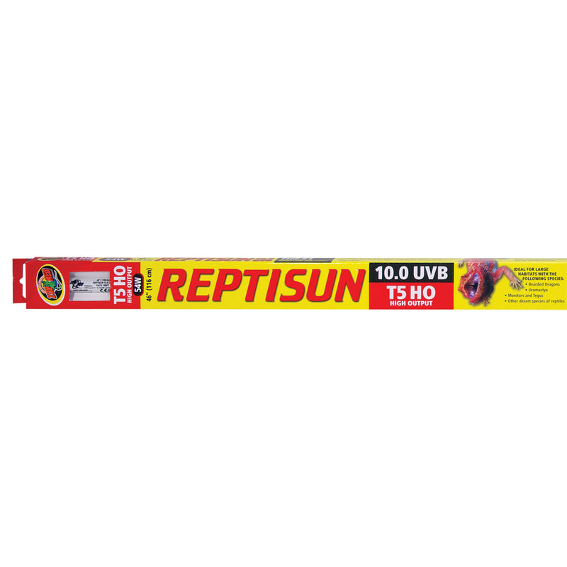 Zoo Med ReptiSun 10.0 T5-HO UVB Fluorescent Lamp - 15 W - 12"