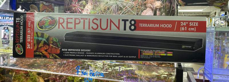 Zoo Med ReptiSun T8 - Terrarium Hood - 24" (17 watt)