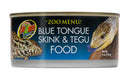 Zoo Med - Zoo Menu Blue Tongue Skink $ Tegu Food 170g (6oz)