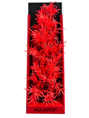 AquaTop Cannabis Red Aquarium Plant – 16" | Glows Under Blue Light