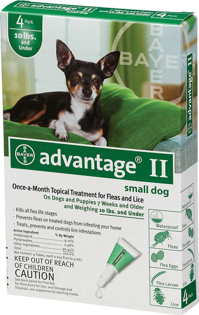 BAYER Advantage II small dog