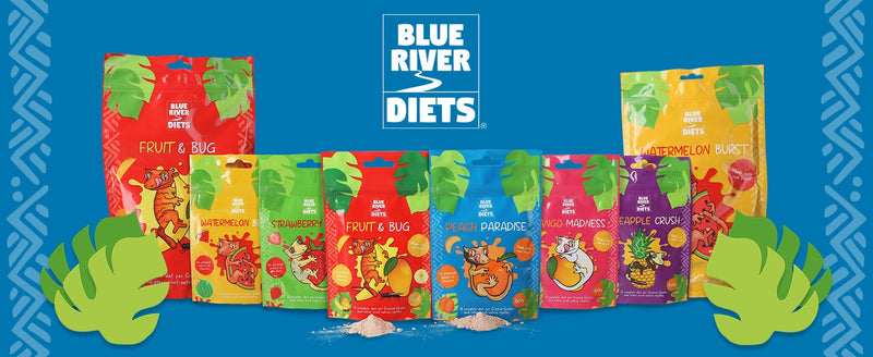 Blue River Diets Watermelon Burst Gecko Diet 60g   Made in the UK