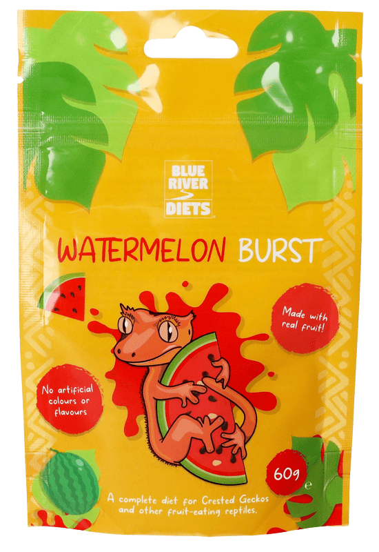 Blue River Diets Watermelon Burst Gecko Diet 60g   Made in the UK