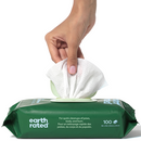 earth rated Grooming Wipes White Tea & Basil (100ct)