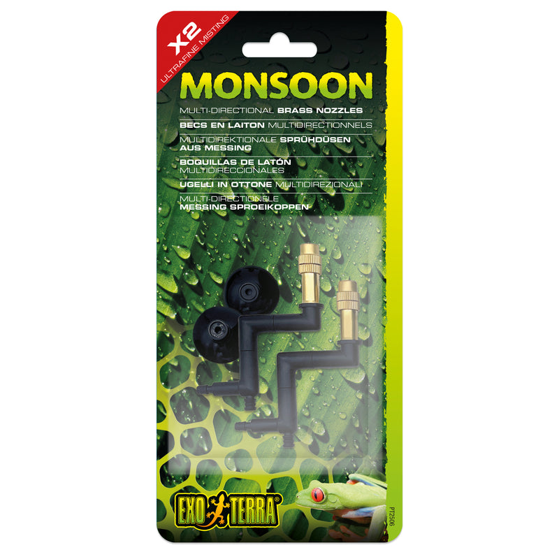 Exo Terra Monsoon NANO Multi-directional Brass Nozzles