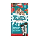 Living World Lickables Small Animal Treat - Strawberry Flavour - 5 Tubes (10 g)