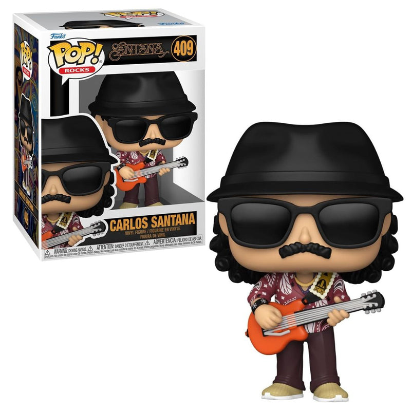 Pop Funko Carlos Santana Rocks Collectable Vinyl Figure 409