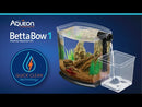 BettaBow 1 Aquarium Kit with Quick Clean Technology