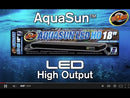Zoo Med AquaSun LED 18" HO Aquarium Fixture AL-HO18