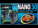 ZOO MED Nano External Canister Filter - 30 gal