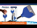 Aqueon ProScraper 3.0 - Short Aquarium Algae Scraper
