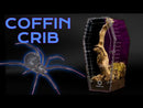 Tarantula Cribs – Coffin Small-Medium – 8”x4”x4” Gone Batty – Kat Special Edition
