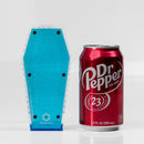 Tarantula Cribs – Coffin Crib Mini – Glitter Blue 6” x 3” x 3”