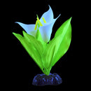 UT Glo Glowing Broadleaf Lily Aquarium Ornament