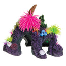 Underwater Treasures Reef Cave Style A – Glow-in-the-Dark Aquarium Ornament – 9.5"