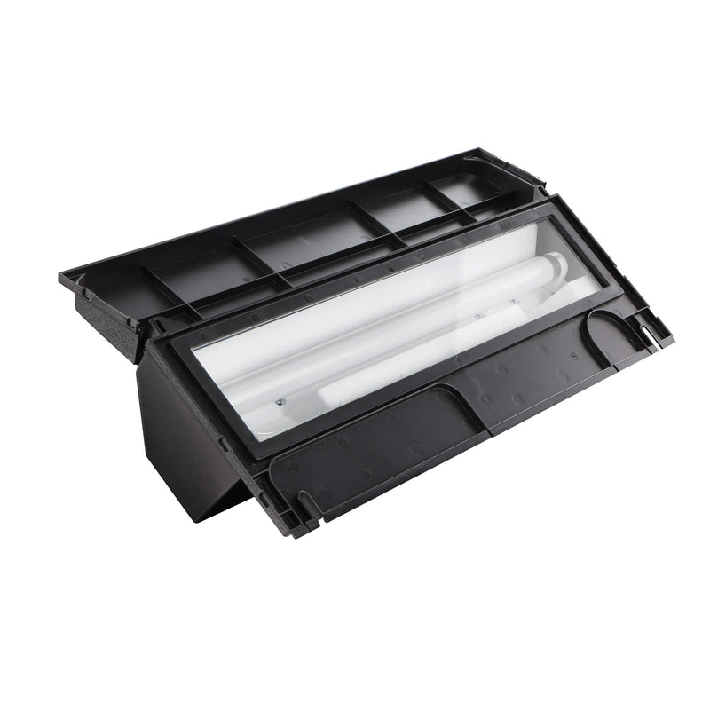 Aqueon Deluxe FLUORESCENT Full Hood 24" Aquarium Lighting for Freshwater