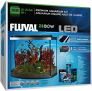 Fluval BOW Front Aquarium Kit - 98L (26 US gal) - Freshwater Glass Aquarium Kit WITH Stand