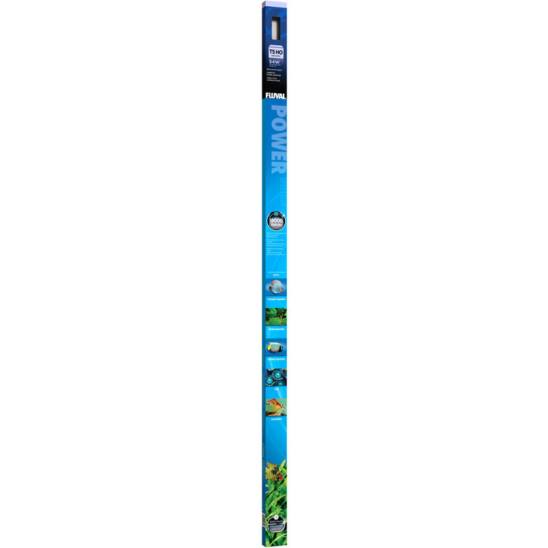 FLUVAL Power Spectrum T5 HO Fluorescent Bulb, 54 W, 46″ (115 cm) 18000 K