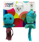 ANGEL "Playtime" Ocean Critters Suede Natural Cat Toy