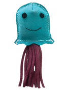ANGEL "Playtime" Ocean Critters Suede Natural Cat Toy