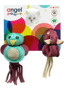ANGEL "Playtime" Urban Critters Natural Cat Toy
