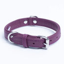 ANGEL "Alpine" Leather Collar 18" x 3/4" (Orchid Purple)
