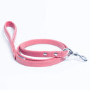 ANGEL "Alpine" Leather Leash 48" x 1/2" (Bubblegum Pink)