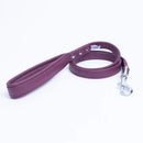 ANGEL "Alpine" Leather Leash 48" x 1/2" (Orchid Purple)