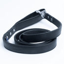 ANGEL "Alpine" Leather Leash 48" x 3/4" (Black)