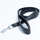 ANGEL "Alpine" Leather Leash 48" x 3/4" (Black)