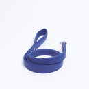 ANGEL "Alpine" Leather Leash 48" x 3/4" (Cobalt Blue)