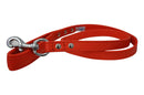 ANGEL "Alpine" Leather Leash 48" x 3/4" (Goldfish Orange)