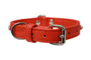 ANGEL "Athens" Leather Collar 14" x 5/8" (Goldfish Orange)