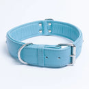 ANGEL "Athens" Leather Collar 24" x 1 1/2" (Baby Blue)