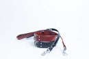 ANGEL "Dallas" Leather Collar 18" x 3/4" (Brown)