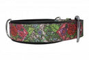 ANGEL "Garden of Eden" Leather Collar 22" x 1.5" (Black)